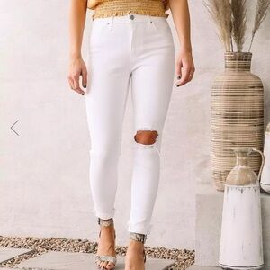 NEW Levi’s | 721 White High Rise Ankle Skinny Jean Size 25